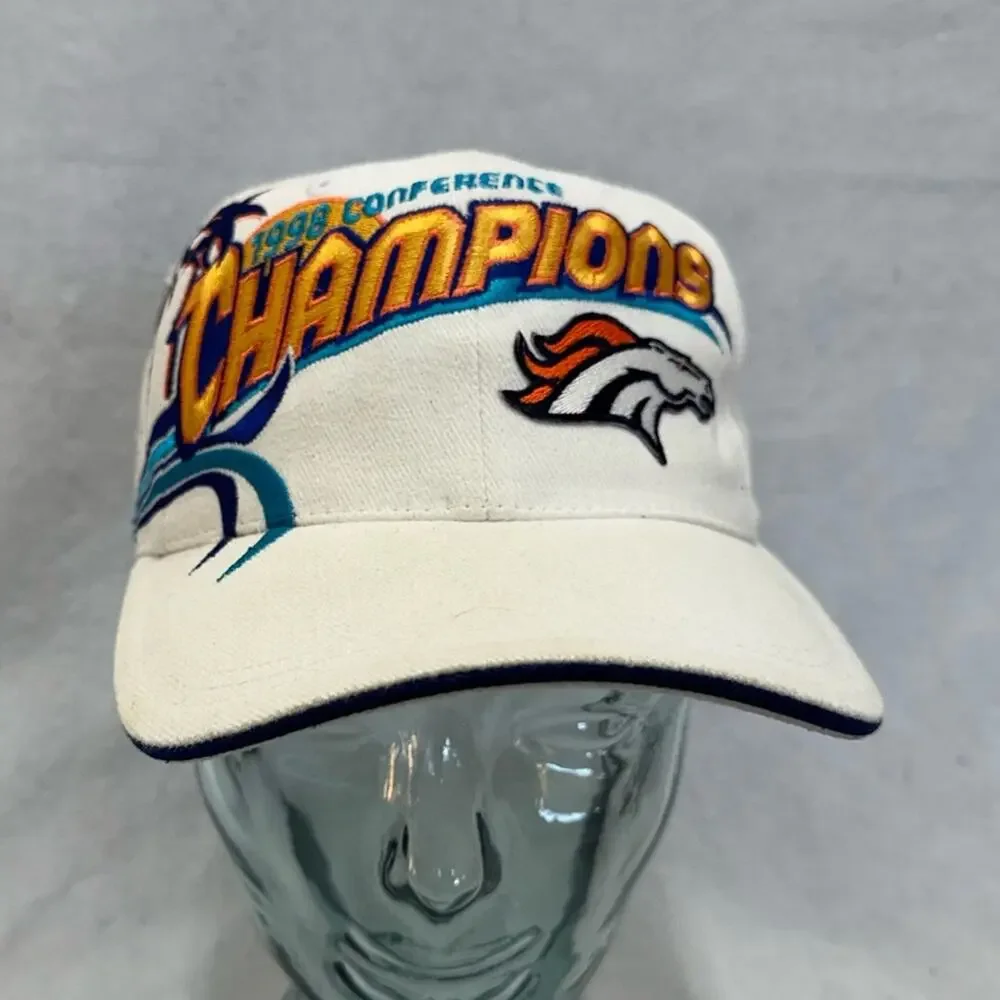 Denver Broncos vintage 1998 Conference Champions‎ Miami Bound Baseball Hat OS